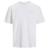 Kort�rmet T-shirt til M�nd Jack & Jones JCOPACER BACK PRINT TEE 12273297 Hvid #1