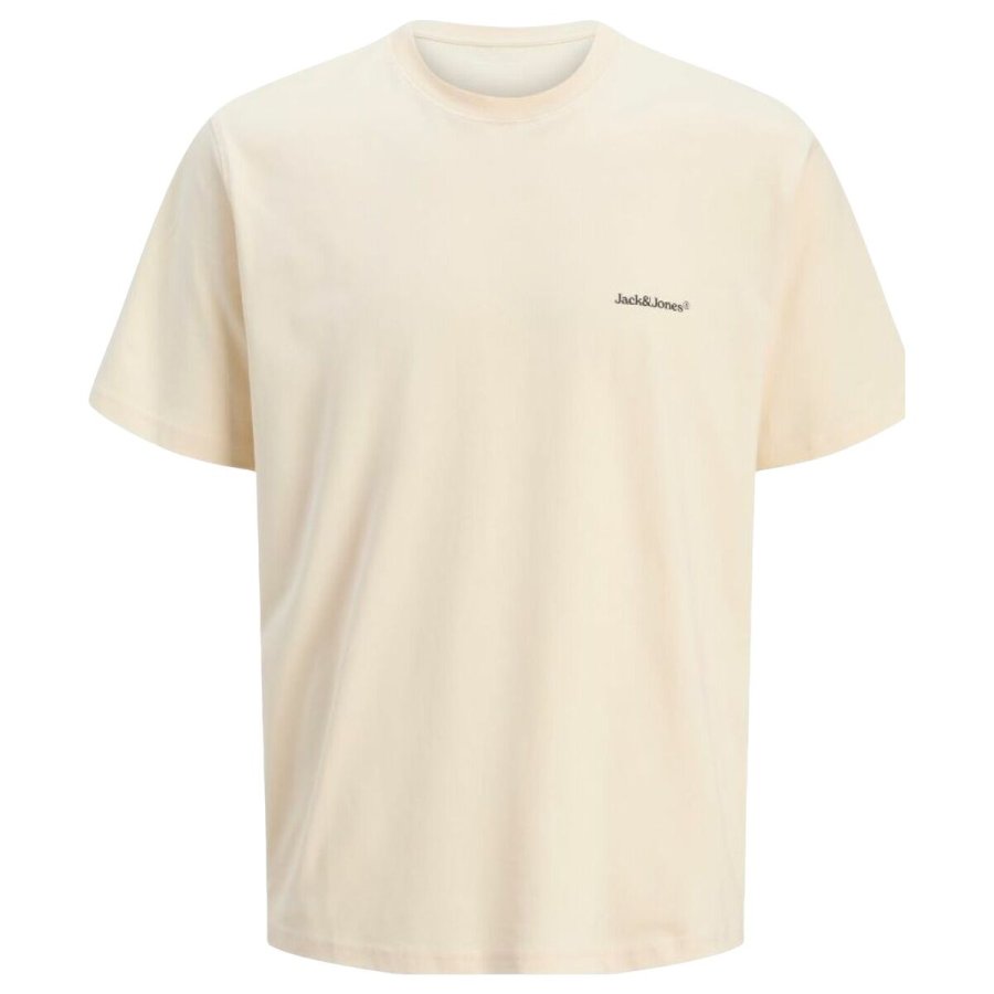 Kort�rmet T-shirt til M�nd Jack & Jones JORSPLIT BACK TEE 12272996 Hvid #1