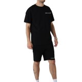 Kort�rmet T-shirt til M�nd Project X Paris PROJECT T- SHIRT 2510190 BK Sort #1