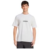 Kort�rmet T-shirt til M�nd Adidas M LIN SJ T JE9000 Hvid #1