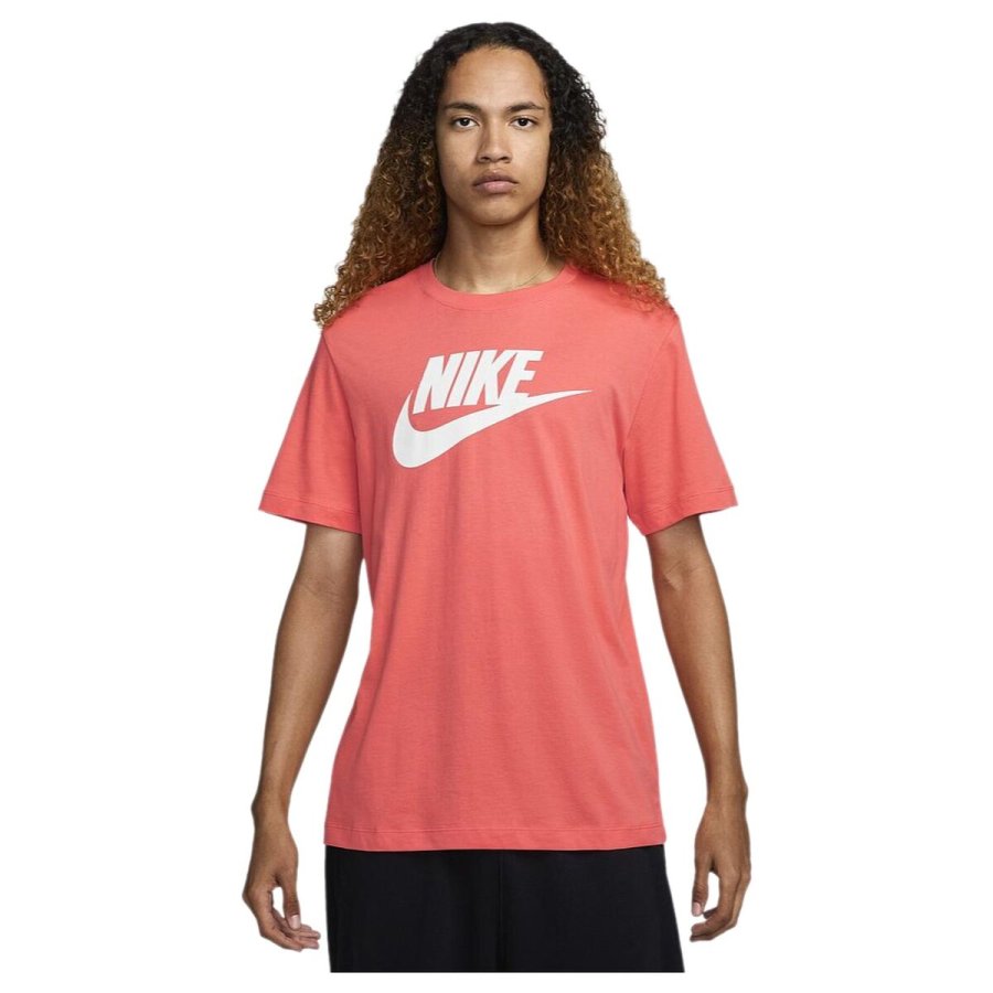 Kort�rmet T-shirt til M�nd Nike M NSW TEE ICON FUTURA AR5004 814 Pink #1