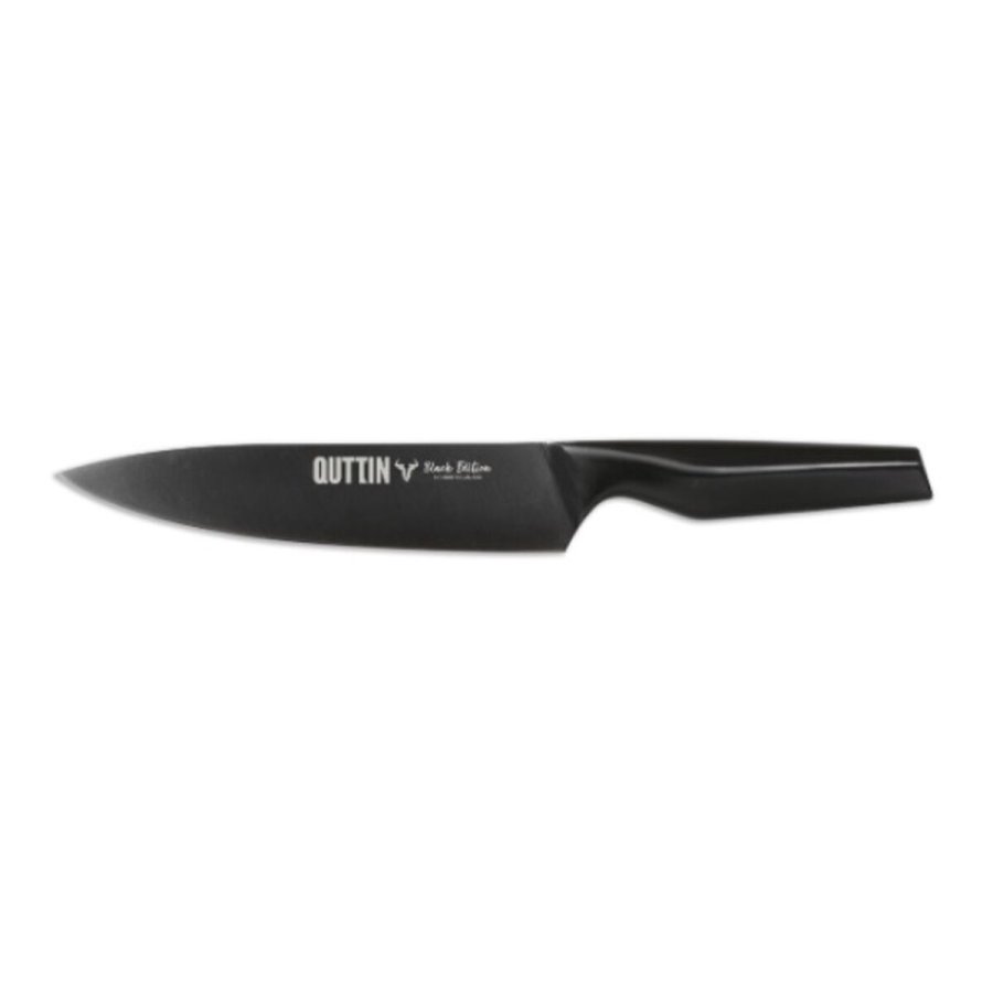 Kokkekniv Quttin Black Edition 20 cm #1