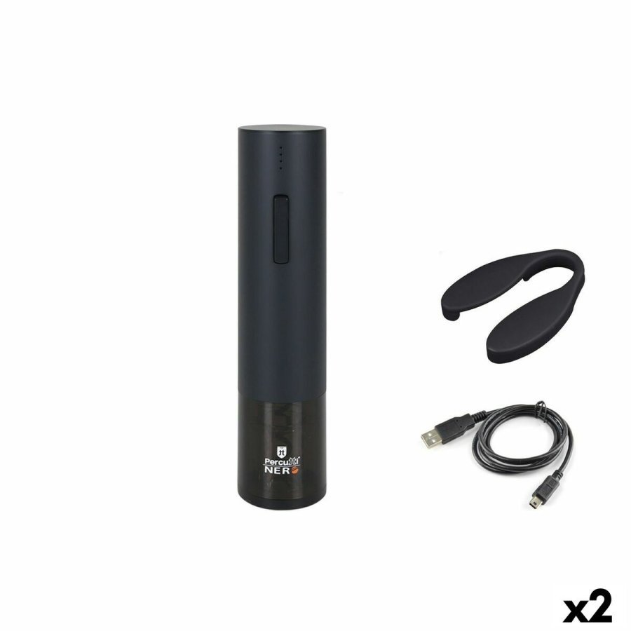 Elektrisk proptrkker Percutti Nero Sort (2 enheder) #1