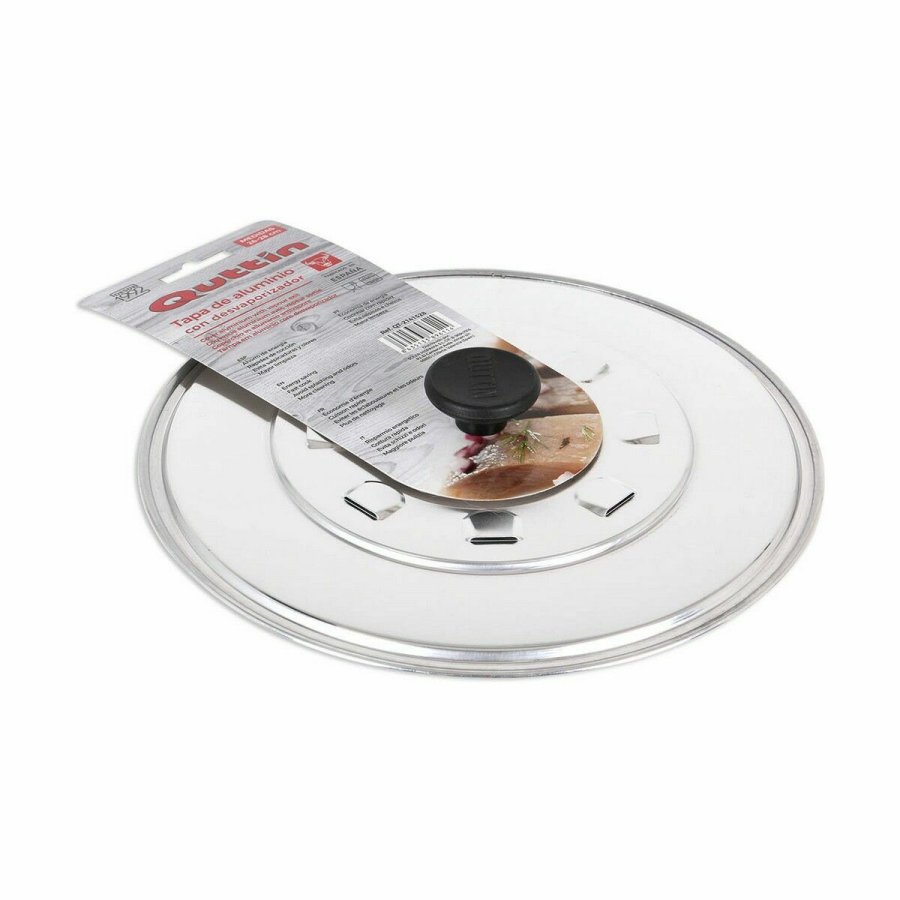 Stegepande lg med fordamper Quttin Aluminium  28 x 28 x 4 cm (12 enheder) #4