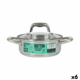 Gryde Med Glaslg Quttin Caesar Stl  18 x 7 cm (6 enheder) #1