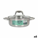 Gryde Med Glaslg Quttin Caesar Stl  22 x 8 cm (6 enheder) #1