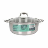 Gryde Med Glaslg Quttin Caesar Stl  30 x 11,5 cm (2 enheder) #4