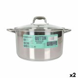 Gryde med Glaslg Quttin Caesar Stl  30 x 17,5 cm (2 enheder) #1