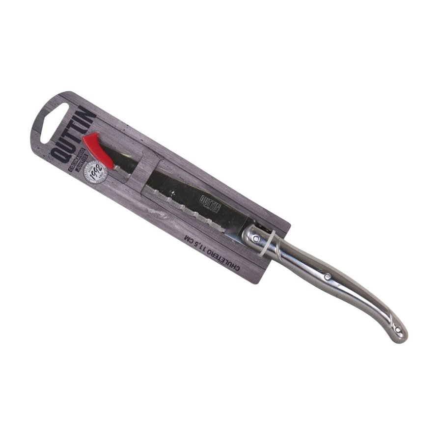 Kniv til koteletter Quttin 11,5 cm Slvfarvet (24 enheder) #4