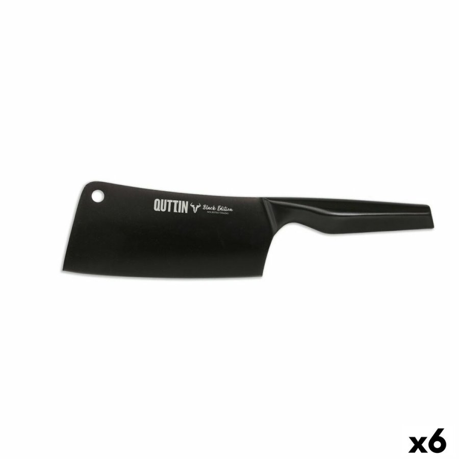 Stor madlavningskniv Quttin Black Edition 17,5 cm 2,5 mm (6 enheder) #1