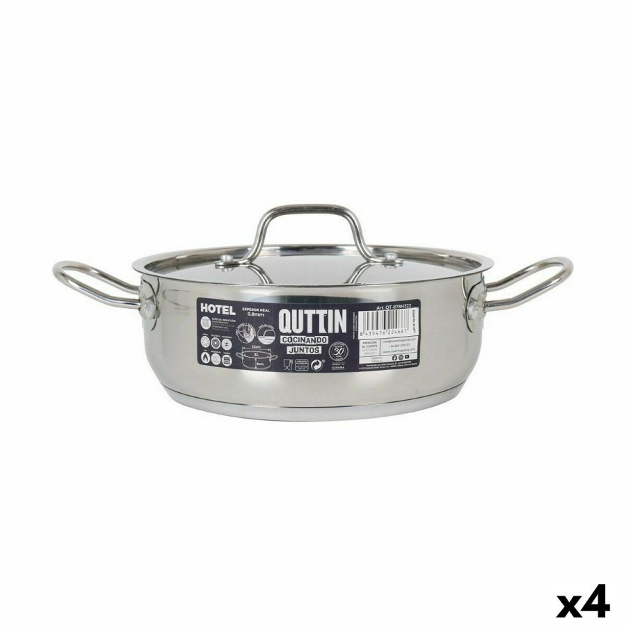 Gryde Med Lg Quttin Hotel Stl  22 x 8 cm (4 enheder) #1