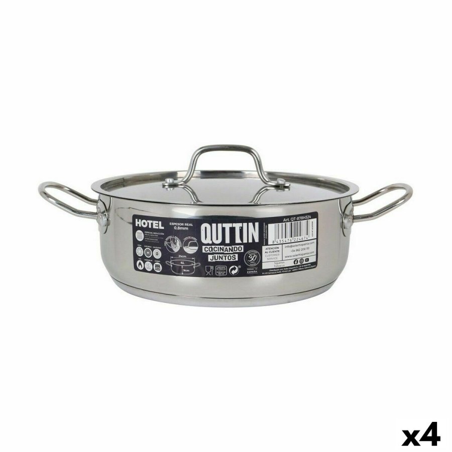 Gryde Med Lg Quttin Hotel Stl  24 x 9 cm (4 enheder) #1
