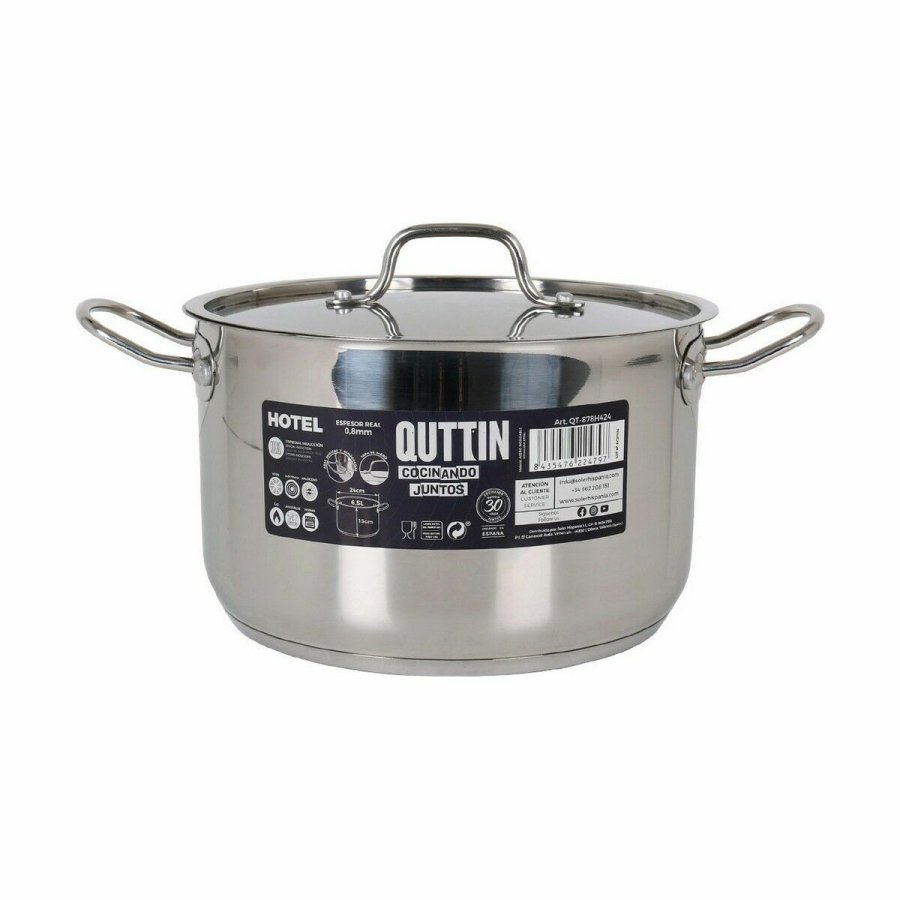 Gryde med lg Quttin Hotel Stl  24 x 15 cm (2 enheder) #4