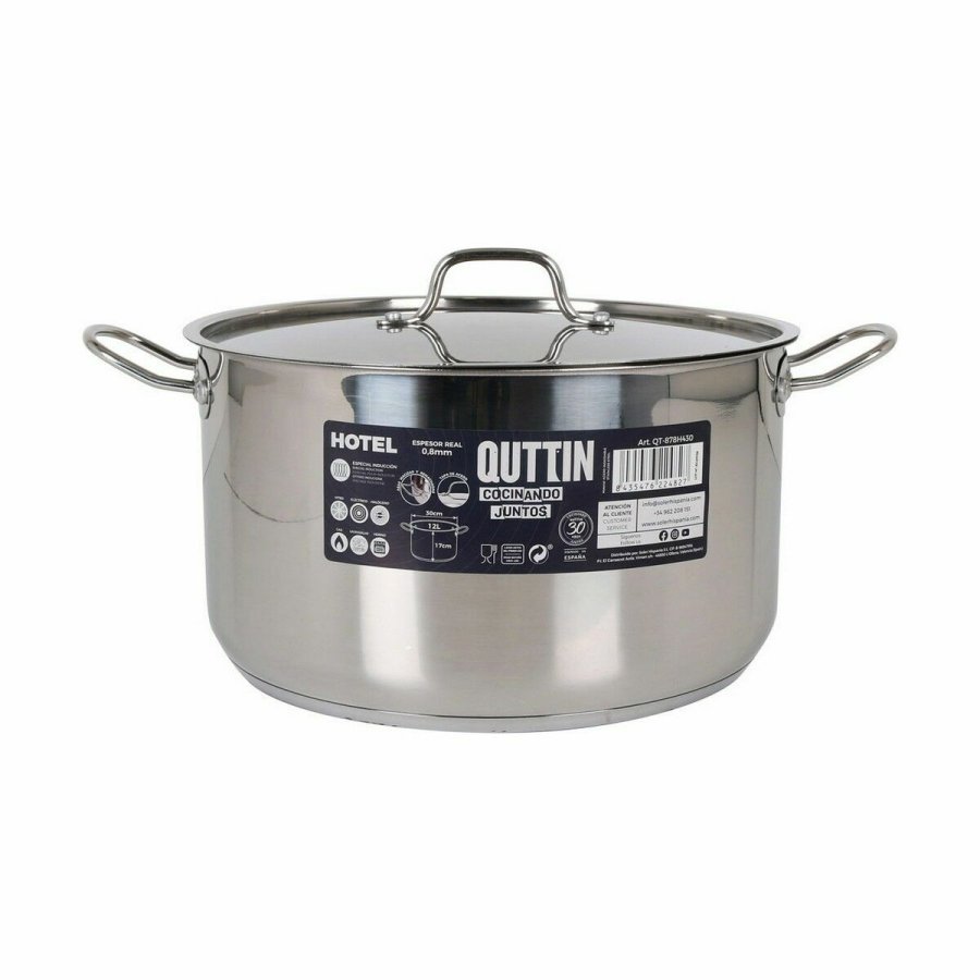 Gryde med lg Quttin Hotel Stl  30 x 17 cm (2 enheder) #4