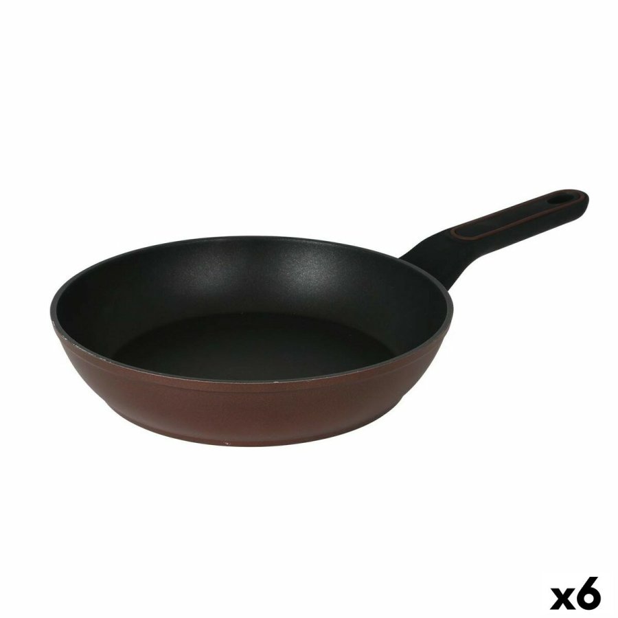 Stegepande Quttin Sahara Smedet aluminium Brun 48 x 29 x 6 cm (6 enheder) #1