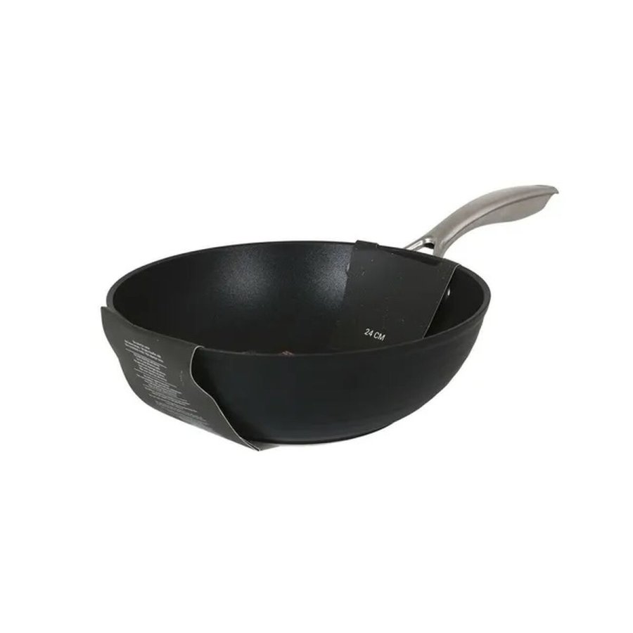 Wok Pande Quttin Spiral Smedet aluminium  28 cm (4 enheder) #4