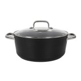 Gryde Med Glaslg Quttin Spiral  28 cm Smedet aluminium (2 enheder) #4