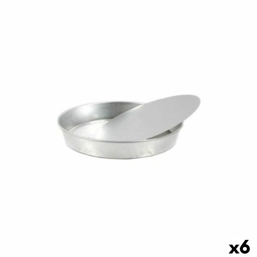 Aftagelig form VR Cirkulr Aluminium 25 x 25 x 4 cm (6 enheder) #1