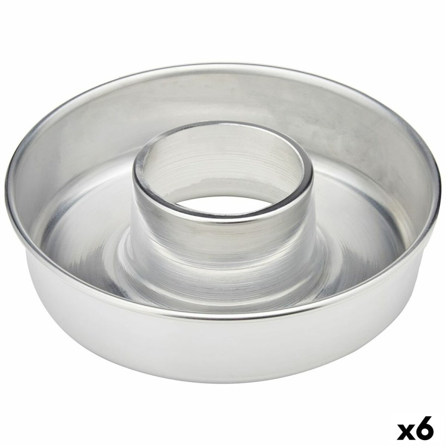 Bageform til bagvrk VR Aluminium Slvfarvet  22 cm (6 enheder) #1