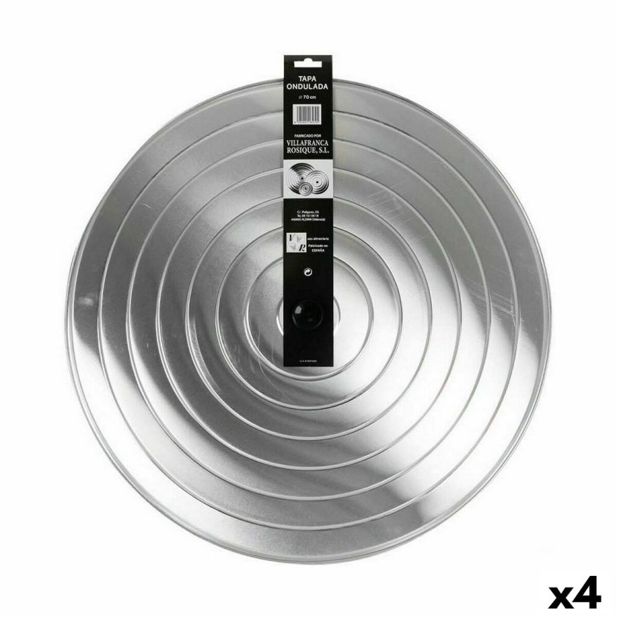 Stegepande lg VR Aluminium 70 x 70 x 3 cm (4 enheder) #1