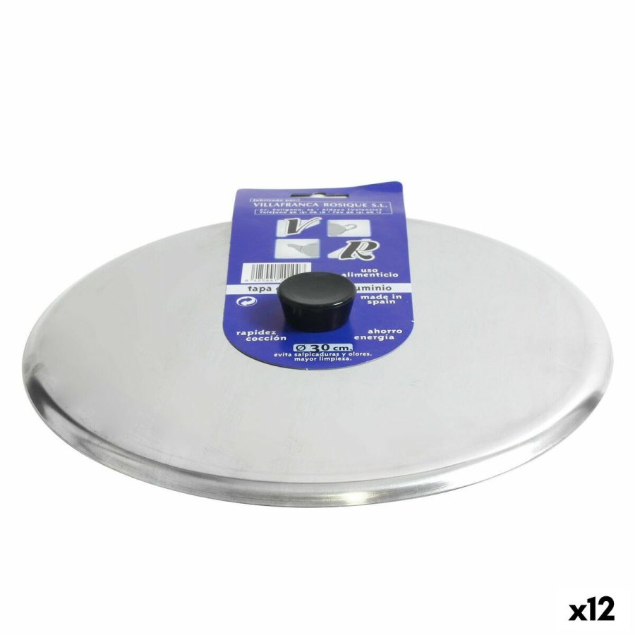 Stegepande lg VR Slvfarvet  30 cm Aluminium (12 enheder) #1