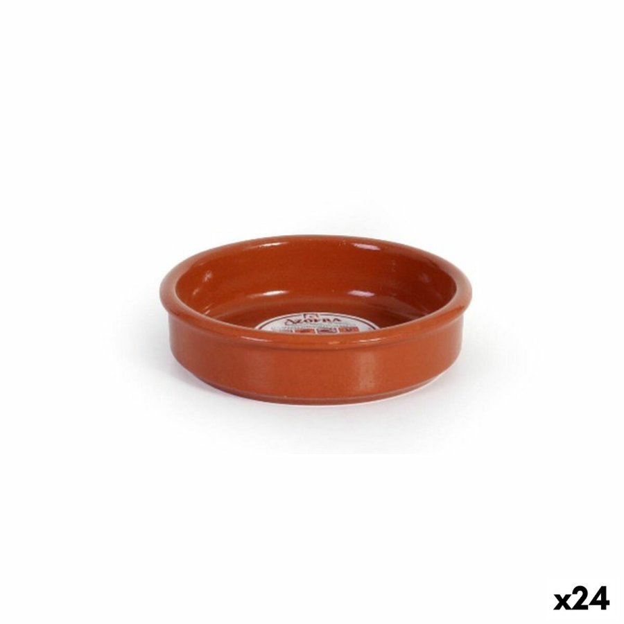 Kasserolle Azofra Bagt ler 11,5 x 11,5 x 3 cm (24 enheder) #1