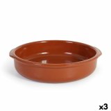 Kasserolle Azofra Bagt ler 33 x 31,5 x 7,5 cm (3 enheder) #1