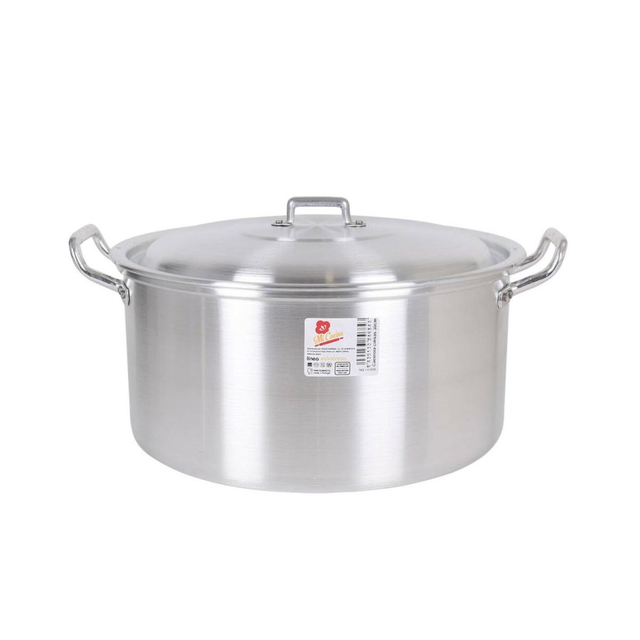 Gryde Med Lg Aluminium 38,5 x 33 x 18,5 cm (4 enheder) #4