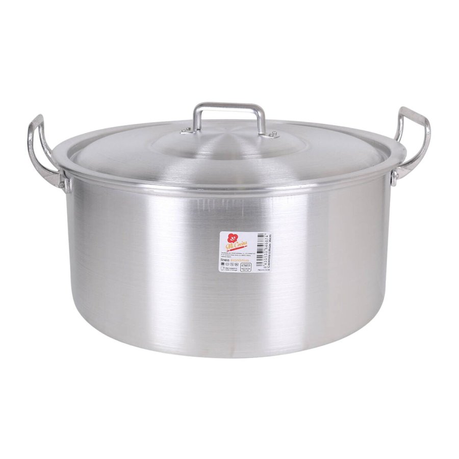 Gryde Med Lg Aluminium 44 x 39 x 21 cm (2 enheder) #4