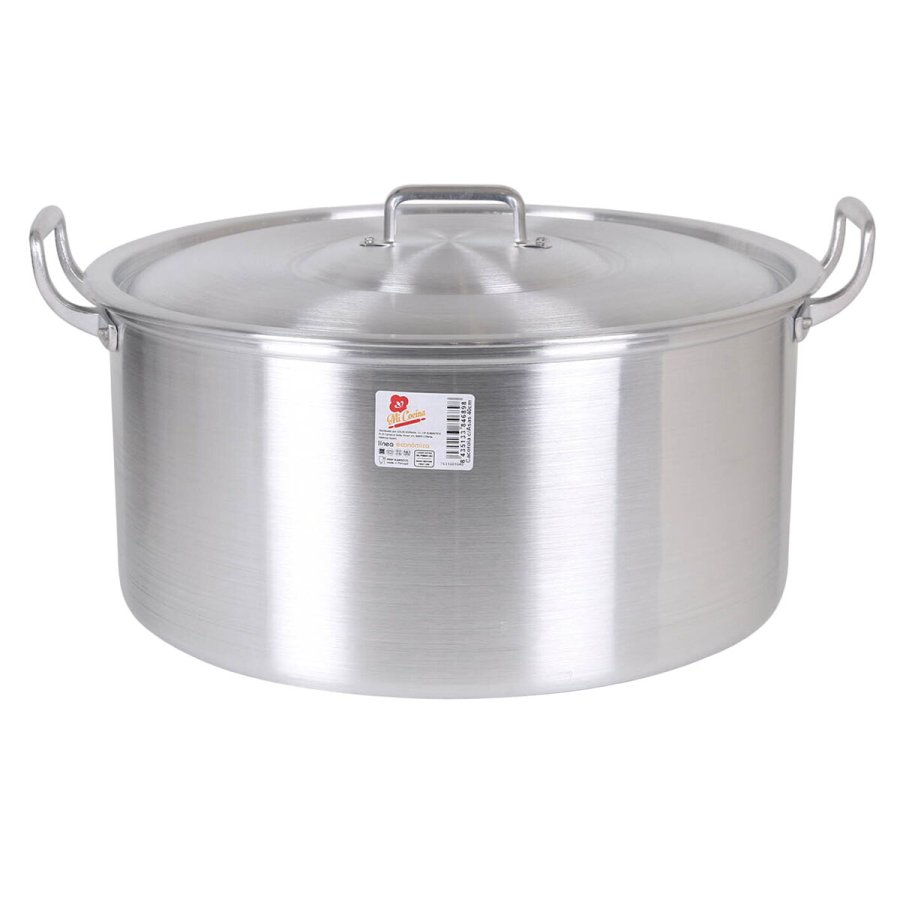 Gryde Med Lg Aluminium 49 x 41 x 24 cm (2 enheder) #4