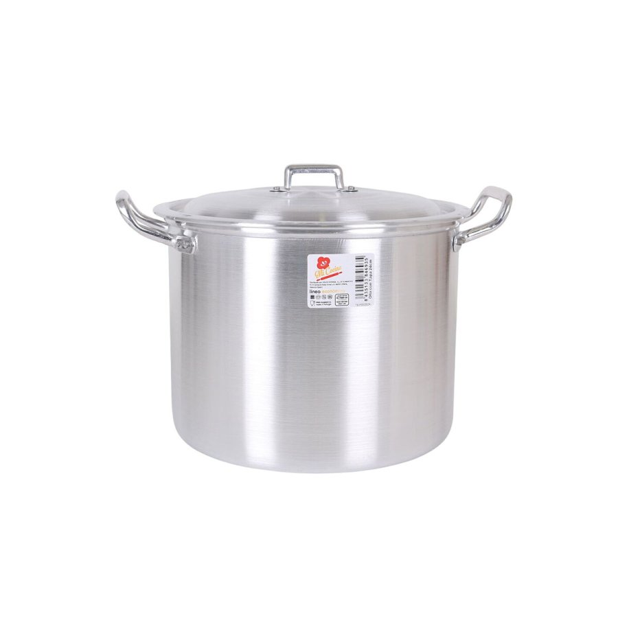 Gryde med lg Aluminium 31,5 x 26 x 21 cm (8 enheder) #4
