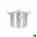 Gryde med lg Aluminium 31,5 x 26 x 21 cm (8 enheder) #1