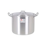 Gryde med lg Aluminium 33 x 28 x 24 cm (4 enheder) #4
