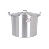Gryde med lg Aluminium 39 x 33 x 27 cm (2 enheder) #4