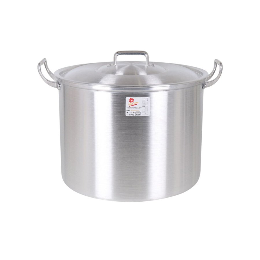 Gryde med lg Aluminium 44 x 38 x 30 cm (2 enheder) #4