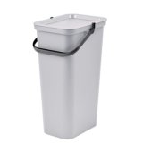 Affaldsspand til genbrug Tontarelli Moda 24 L Hvid (6 enheder) #5