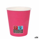 Glasst Algon Pap Engangsanvendelse 200 ml Fuchsia 36 Enheder (24 Dele) #1