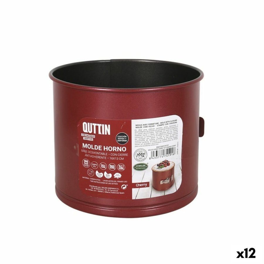 Aftagelig form Quttin 16 x 13 cm Souffl (12 enheder) #1