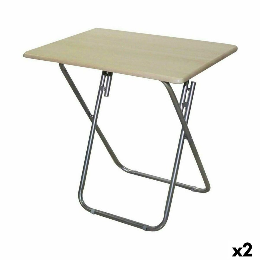 Foldbart serveringsbord Confortime Tr 75 x 52 x 73 cm (2 enheder) #1