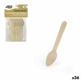 St med skeer Algon Kaffe Tr 24 Dele 11 cm (36 Enheder) #1