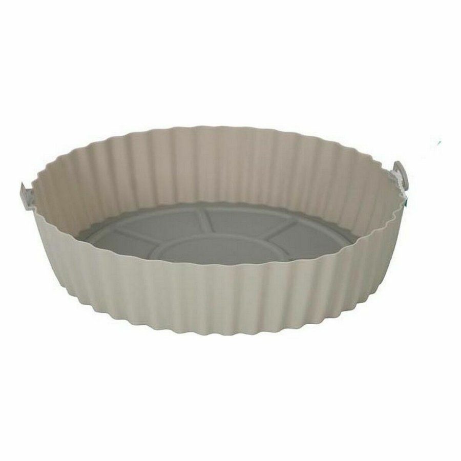 Sammenklappelig silikonekurv til Air Fryer Quttin Cirkulr 20 x 20 x 4,5 cm (24 enheder) #4