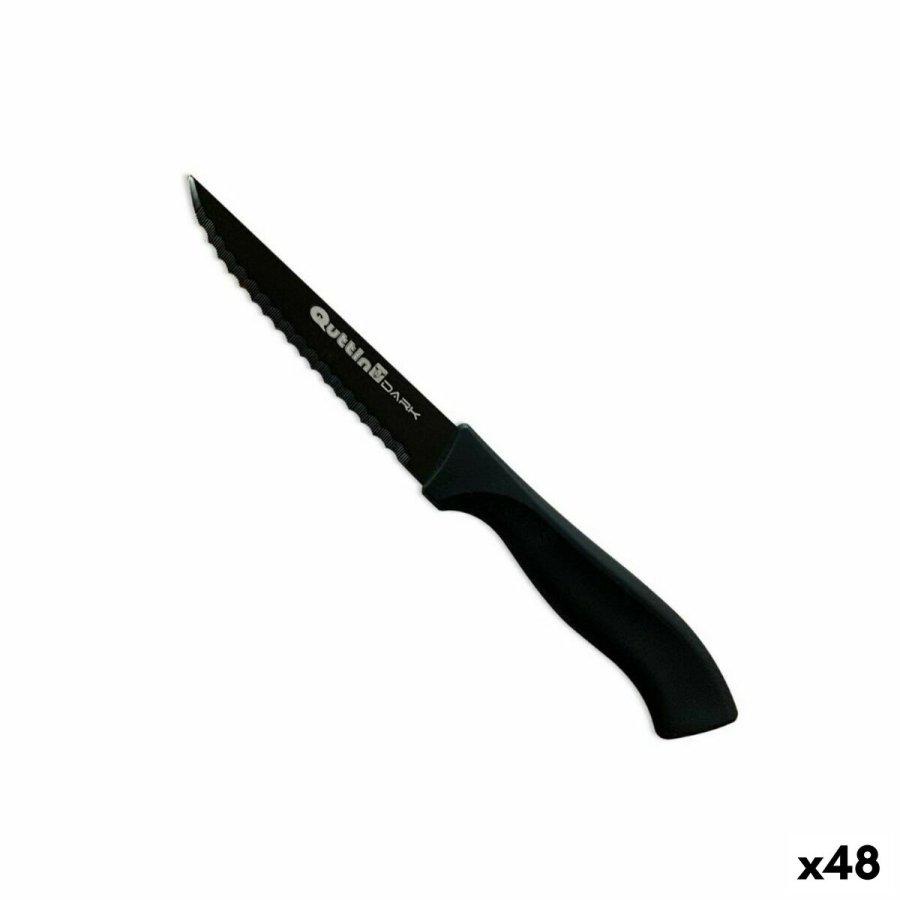 Savtakket kniv Quttin Dark 11 cm (48 enheder) #1