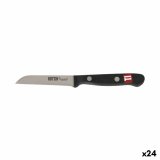 Skrllekniv Quttin Sybarite Sort Slvfarvet 8 cm (24 enheder) #1