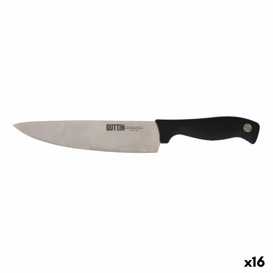 Kkkenkniv Quttin Dynamic Sort Slvfarvet 20 cm (16 enheder) #1