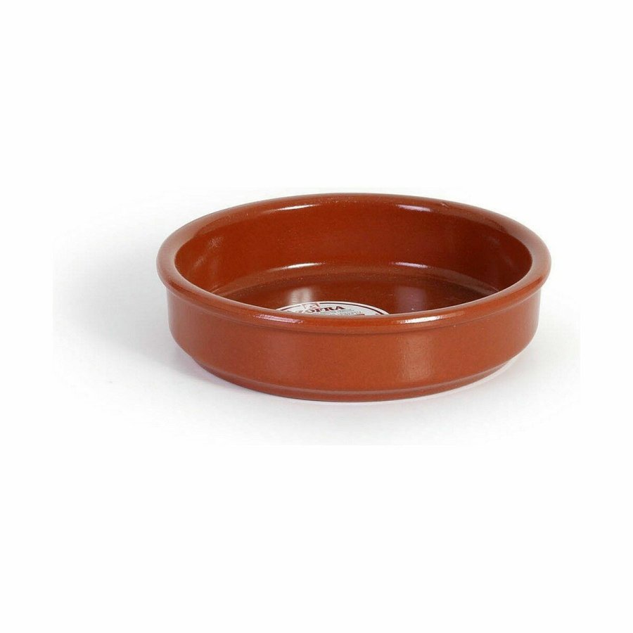 Kasserolle Azofra Bagt ler  14 x 14 x 3,3 cm (24 enheder) #4