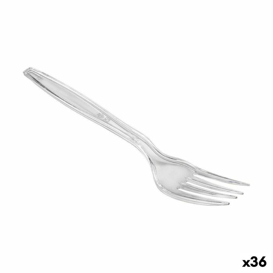 Genanvendeligt gaffelst Algon 12 Dele 18 cm (36 Enheder) #1