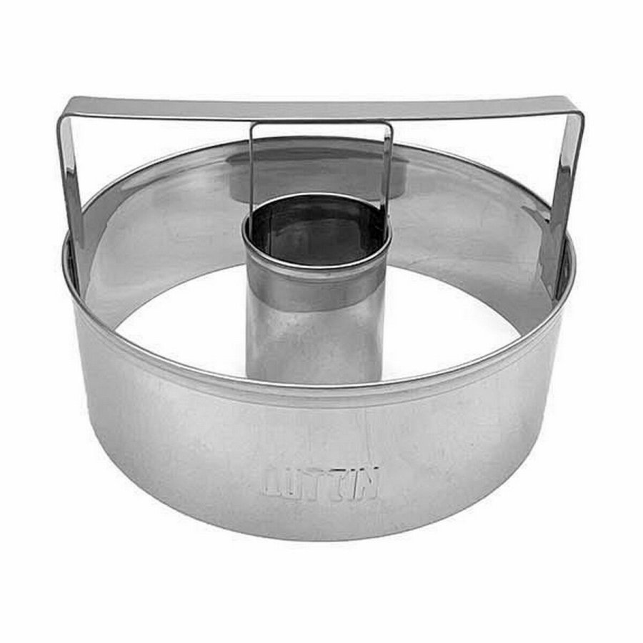 Bageform Quttin Slvfarvet Stl Donuts  10 cm 10 x 3,5 cm (24 enheder) #4