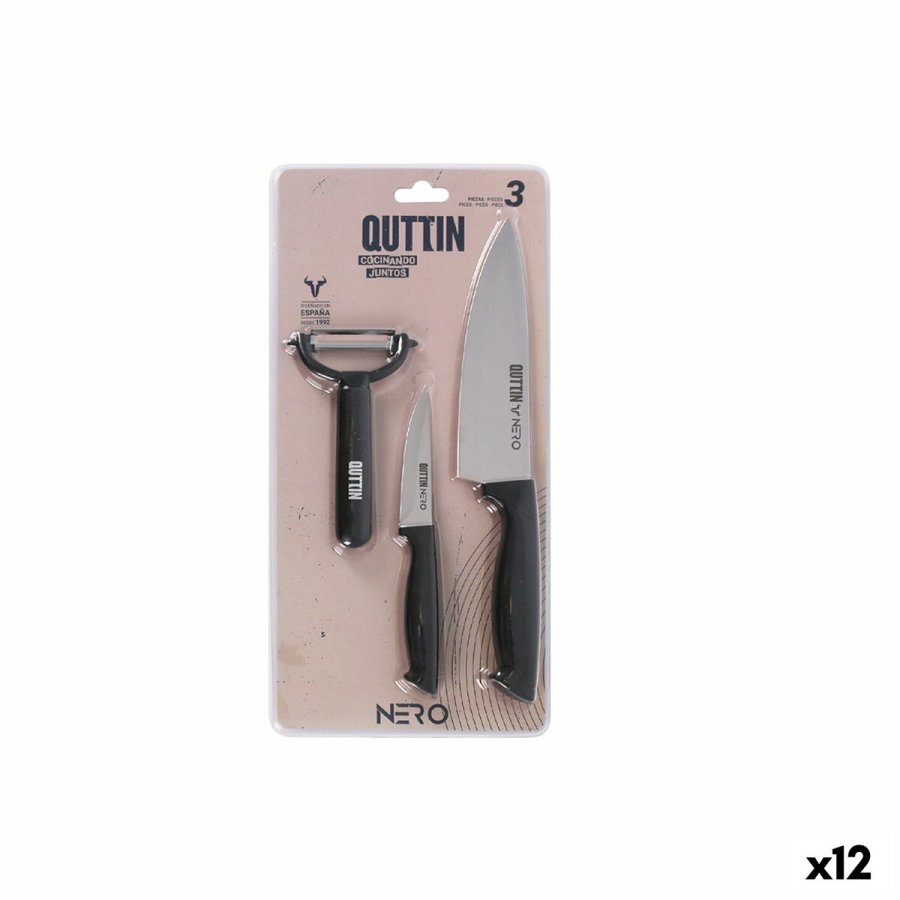 Kkkenst Quttin Nero Sort 3 Dele (12 enheder) #1