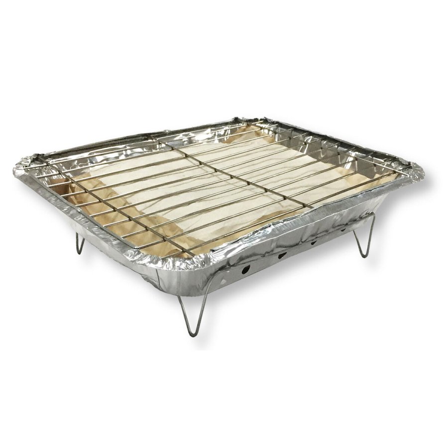 Engangsgrill Algon straks 24 x 31 x 6 cm (12 enheder) #5