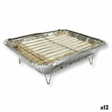 Engangsgrill Algon straks 24 x 31 x 6 cm (12 enheder) #1